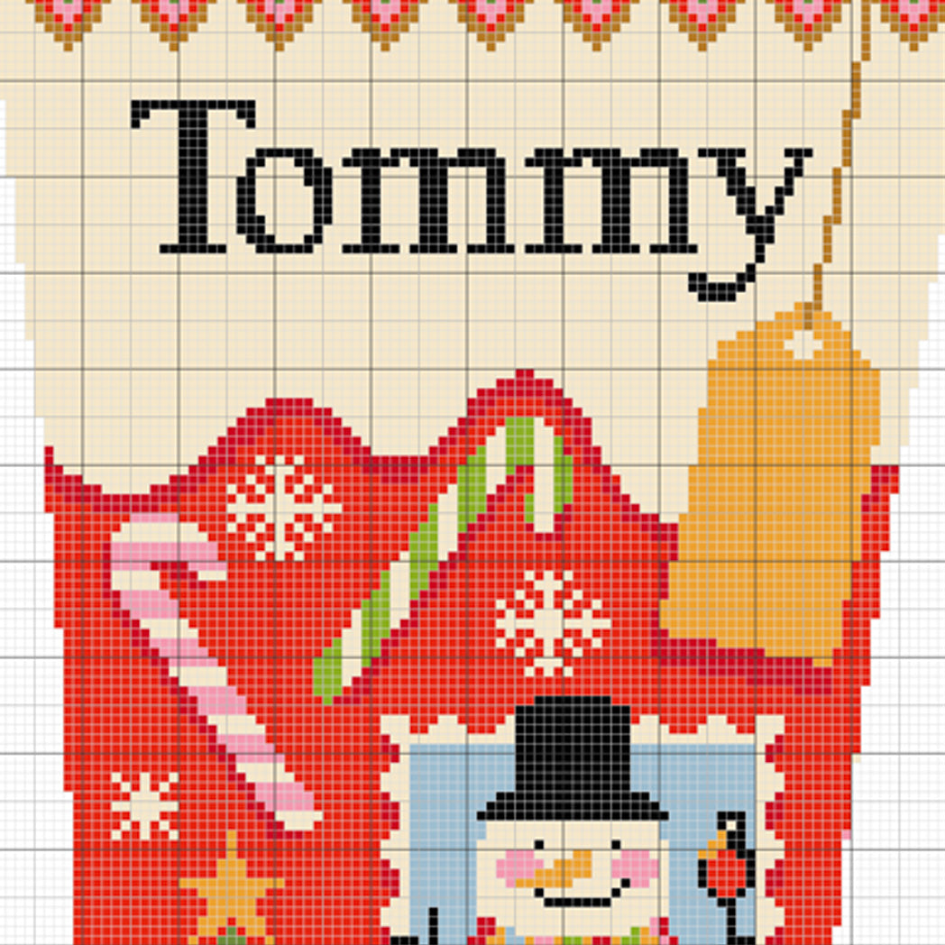 Personalised Christmas Stocking - Frosty