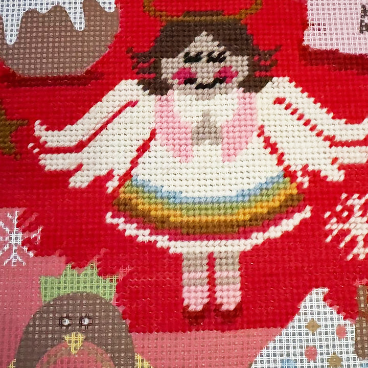 Personalised Christmas Stocking - Angel