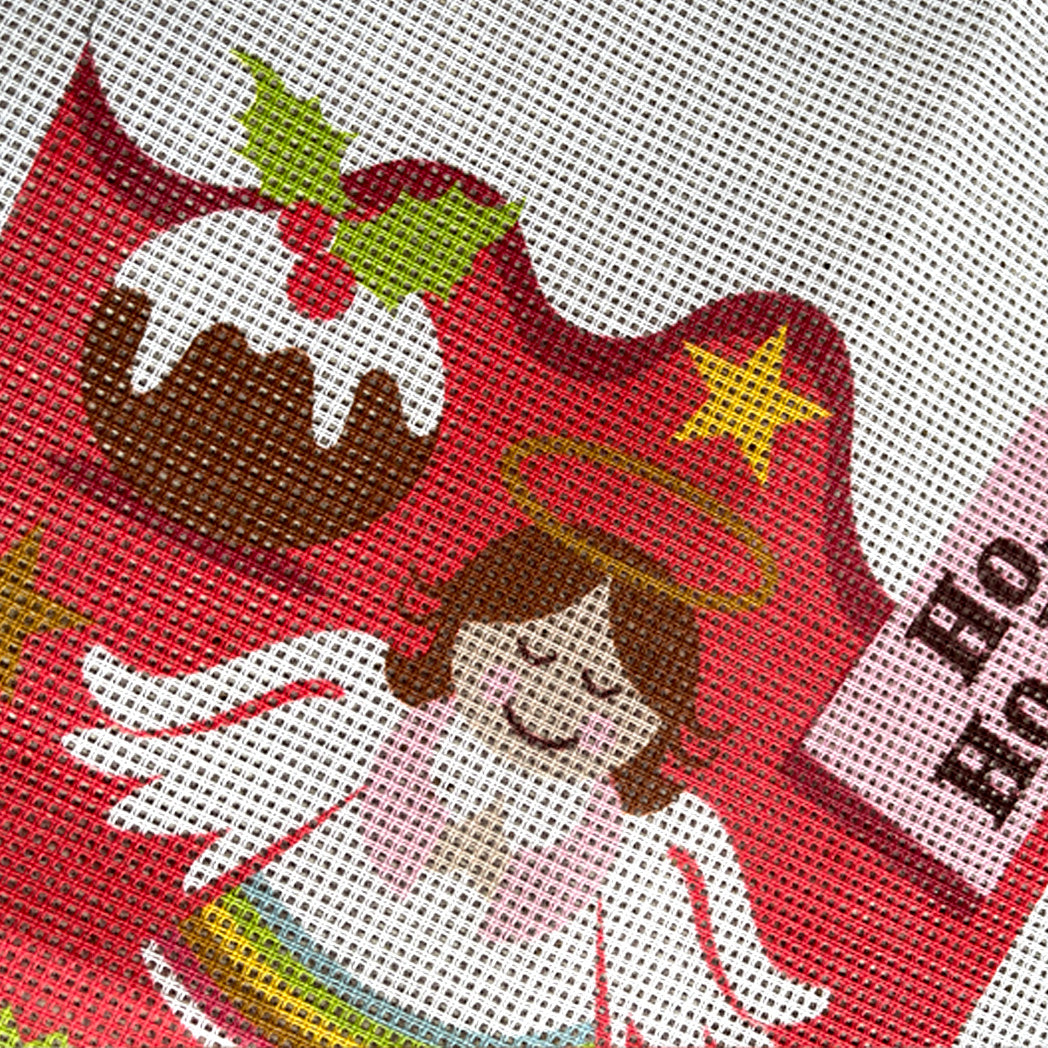 Personalised Christmas Stocking - Angel